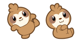 Курсор Cute Sloth