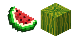 Minecraft Melon Slice and Melon Cursor