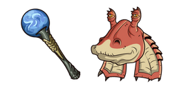 Star Wars Jar Jar Binks Atlatl Cursor