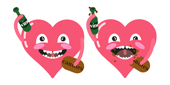 Amused Heart Cursor