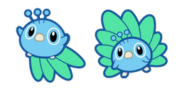 Cute Peacock Curseur