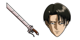 Attack on Titan Levi Ackerman Cursor