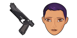 Star Wars Sabine Wren WESTAR-35 Blaster Pistol Cursor