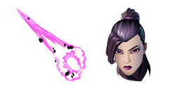 Fortnite Psylocke Skin Psi-Blade Pickaxe Cursor