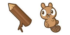 Cute Beaver Cursor