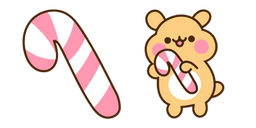 Cheek and Candy Cane Cursor