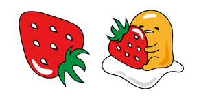 Gudetama and Strawberry Cursor