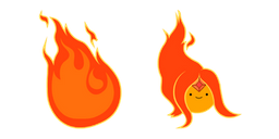 Adventure Time Flame Princess Cursor