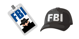 FBI Police Officer Cursor