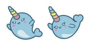 Cute Narwhal Cursor