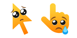 Cursoji - Pleading and Crying Cursor
