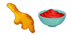 Dino Chicken Nuggets Cursor