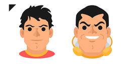 Billy Batson and Shazam Cursor