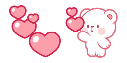 Milk & Mocha Milk Bear Love Cursor