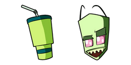 Invader Zim Almighty Tallest Red Cursor