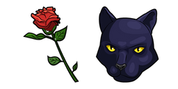Star Fox Panther Caroso Rose Cursor