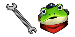 Star Fox Slippy Toad Wrench Cursor
