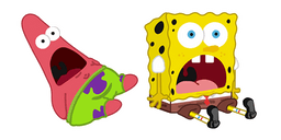 SpongeBob Surprised Patrick Cursor