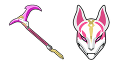 Fortnite Drift Skin Mask Rift Edge Pickaxe Cursor