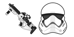 Star Wars Stormtrooper G-11F Blaster Rifle Curseur