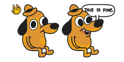 This Is Fine Cursor