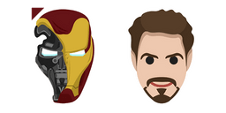 Iron Man Endgame Helmet Tony Stark Cursor