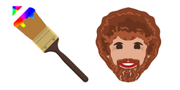 Bob Ross Paint Brush Cursor