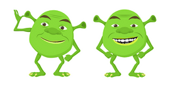 Shrek Wazowski Cursor