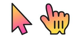 Sweet Morning Gradient Cursor
