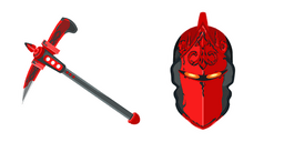 Fortnite Red Knight Skin Crimson Axe Cursor
