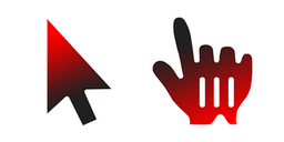 Sin City Gradient Cursor