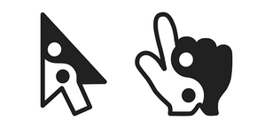 Yin and Yang Cursor