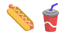 Курсор Hot Dog and Cola