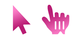 Young Rose Gradient Cursor