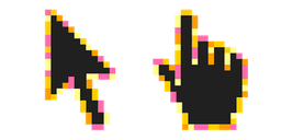 Beach Sunset Pixel Cursor