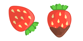 Strawberry with Chocolate Curseur
