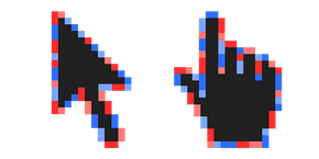 3D Glasses Pixel Cursor