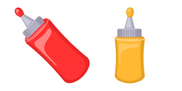Ketchup and Mustard Cursor