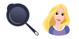 Rapunzel and Frying Pan Cursor