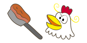 PaRappa the Rapper Cheap Cheap the Cooking Chicken Cursor