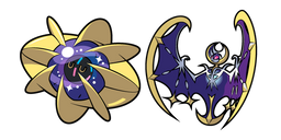 Pokemon Cosmoem and Lunala Cursor
