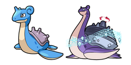 Pokemon Lapras and Gigantamax Lapras Cursor
