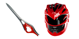 Power Rangers Red Ranger Sword Cursor
