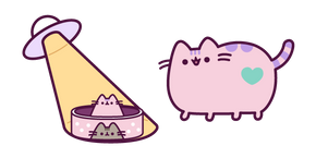 Alien Pusheen Cursor