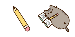 Pusheen and Pencil Cursor