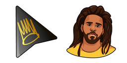 J. Cole and Crown Logo Cursor