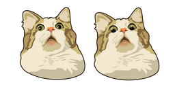 Scared Cat Meme Cursor