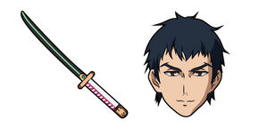 Seraph of the End Kureto Hiragi and Katana Cursor