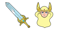 She-Ra and a Sword of Protection Cursor