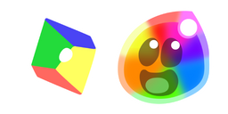 Slime Rancher Rainbow Slime and Plort Cursor